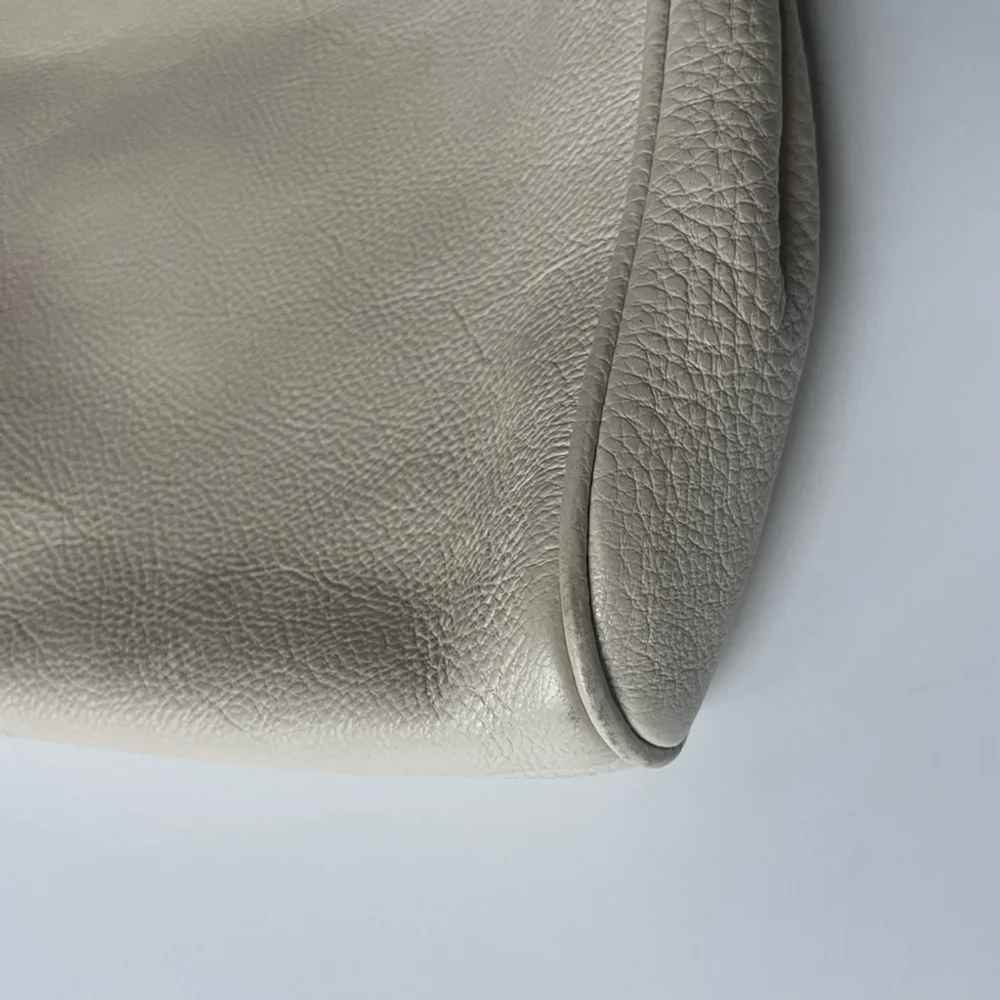 Coach Off-White Leather Shoulder Bag - Picture 10 of 10